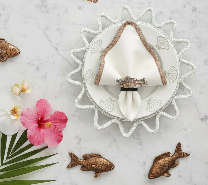 The Ocean Napkin Ring, Set of 4