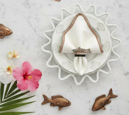 The Ocean Napkin Ring, Set of 4