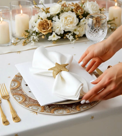 Sunblush Beaded Placemat , Set of 2