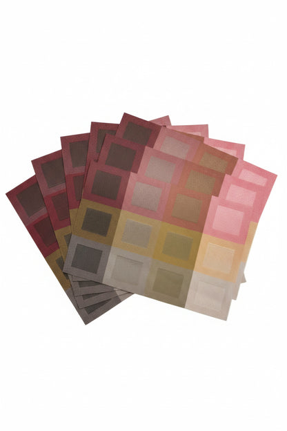 Square design placemats x 20