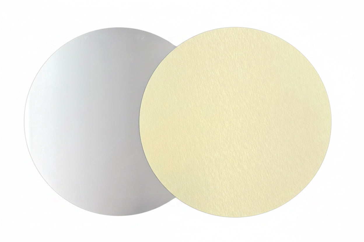 Acrylic round placemats x 2