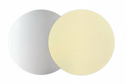 Acrylic round placemats x 2
