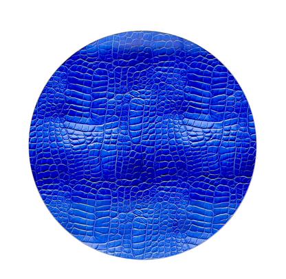 Set of Four printed Crocodile effect patterns on various colours. X 4