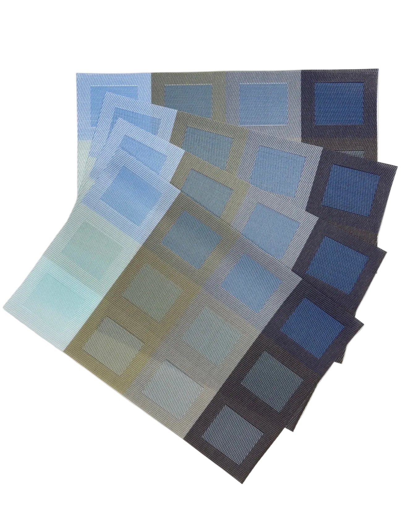 Square design placemats x 20