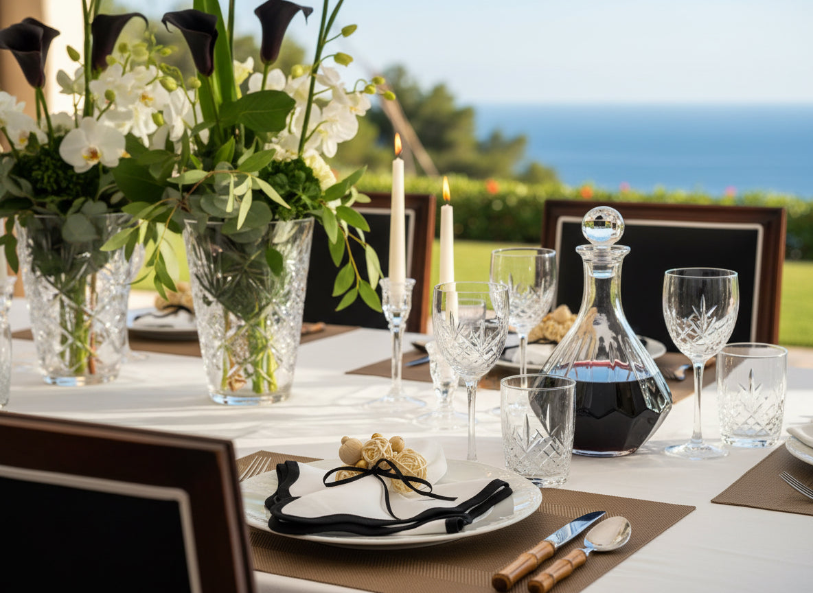 Gold Rectangle Placemat, Set of 4