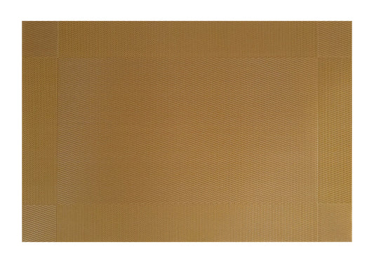 Gold Rectangle Placemat, Set of 4