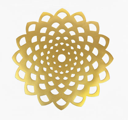 Star Placemat in Gold, Set of 4