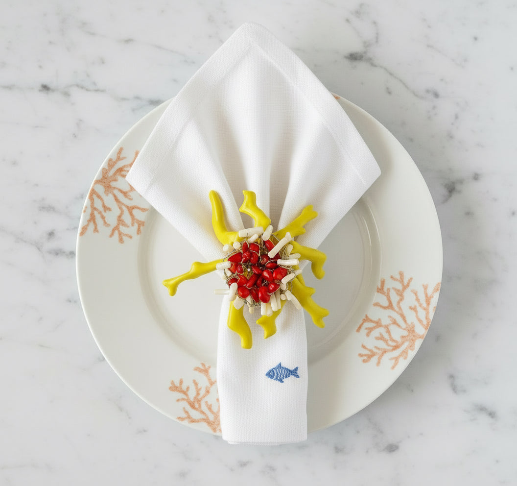 Hawaii Napkin ring, Set of 4