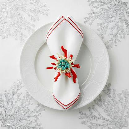 Hawaii Napkin ring, Set of 4