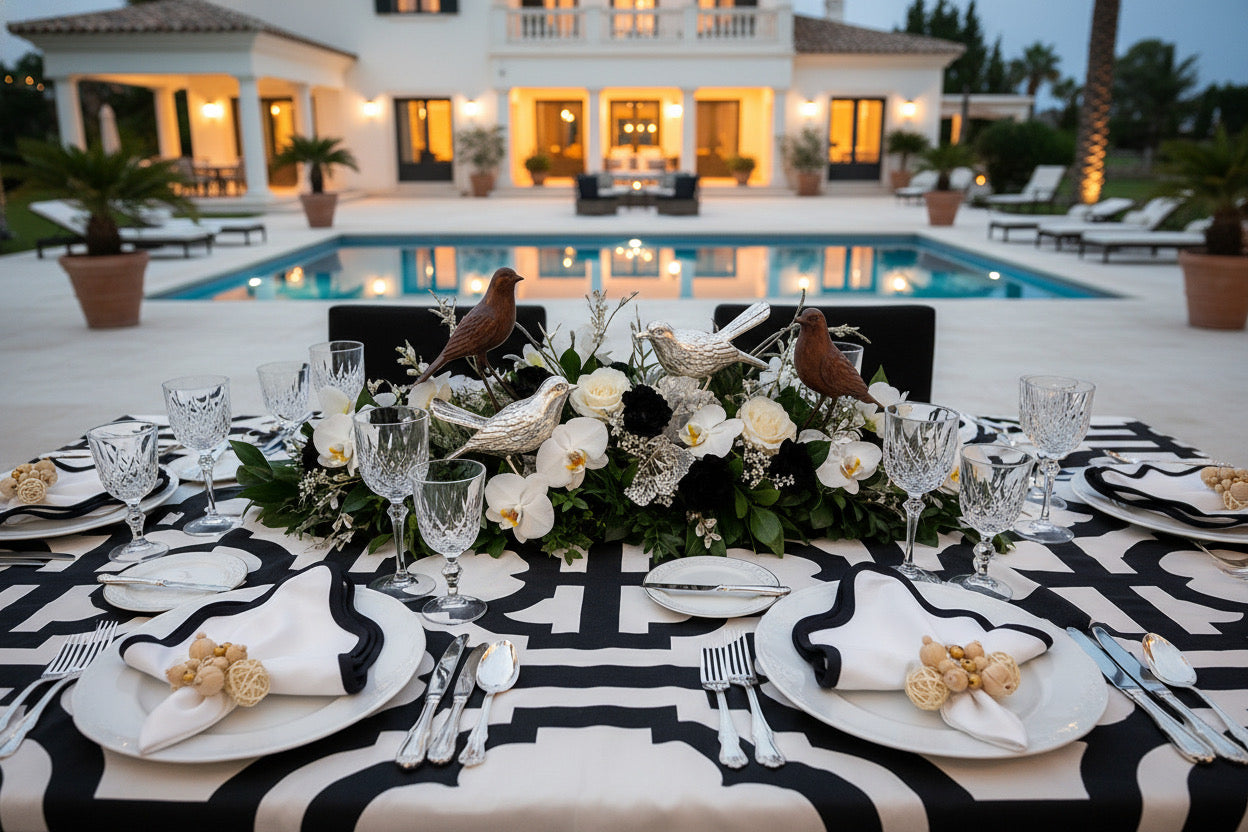 Bora Bora Napkin ring , Set of 4