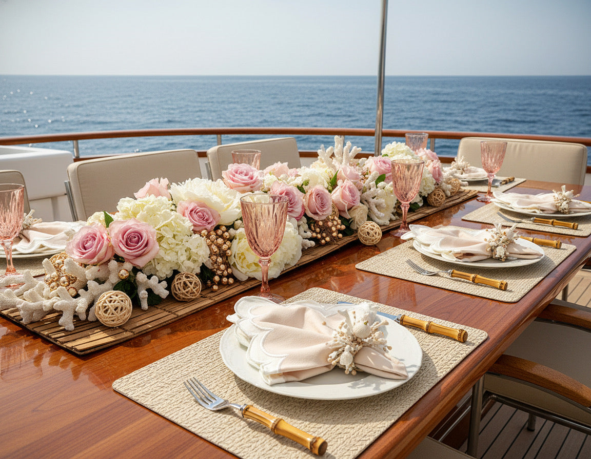 Wheat Rectangle Placemat in Natural, Set of 4