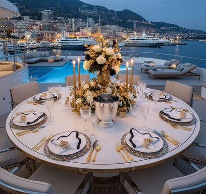 Monaco Beaded Placemat, Set of 2