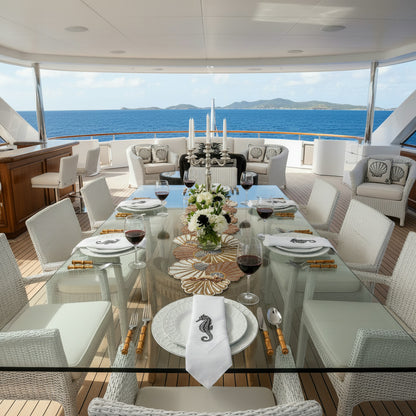 Seahorse Beaded Runner , Set of 1