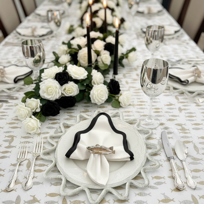 The Ocean Napkin Ring, Set of 4