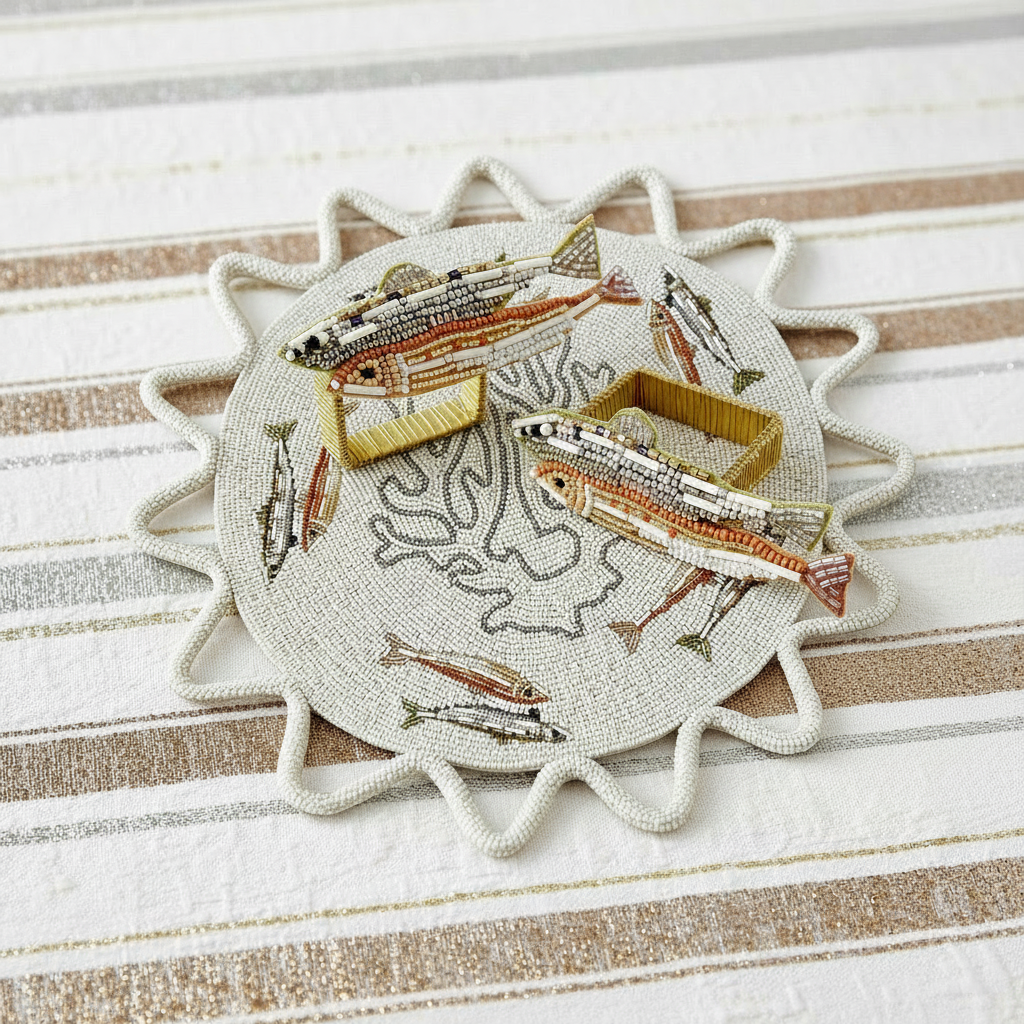 The Ocean Napkin Ring, Set of 4