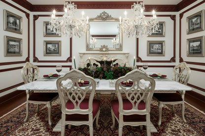 Dark Silver Large weave Rectangle Placemat, Set of 4