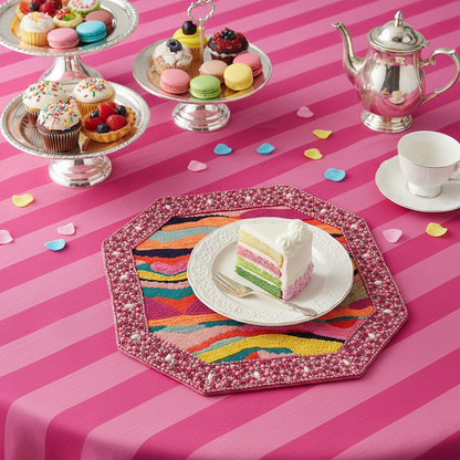 Starstruck Beaded Placemat, Set of 2