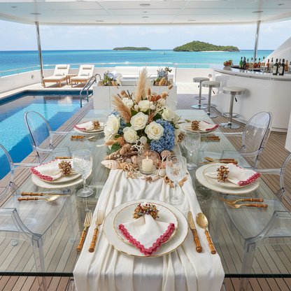 The Golden Beach Napkin Ring