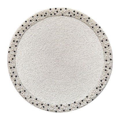 Sample St Tropez Beaded Placemat x 1