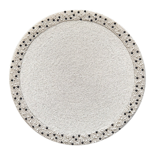 Sample St Tropez Beaded Placemat x 1