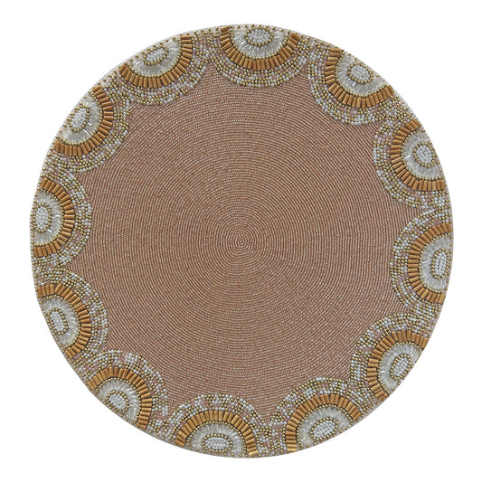 Sample Sunblush Beaded Placemat x 1