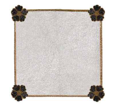 Sample Fleur-de-lis Beaded placemat x 1