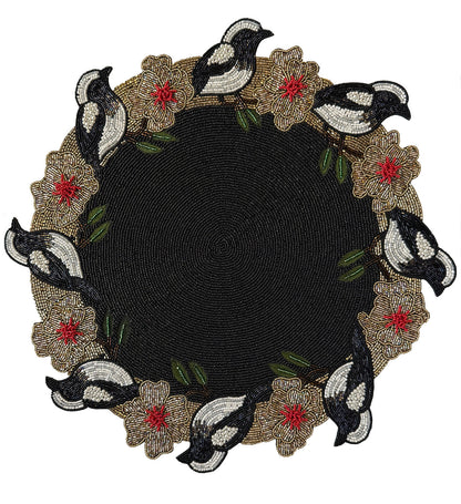 Sample Tweety Pie Beaded placemat x 1