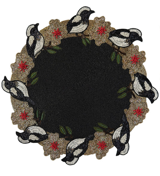 Sample Tweety Pie Beaded placemat x 1