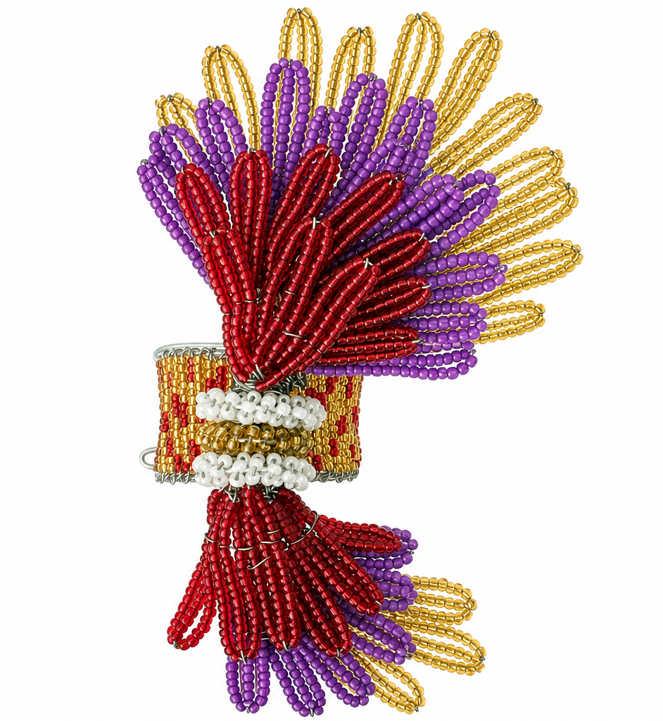 Beaded Bow Tie Napkin ring