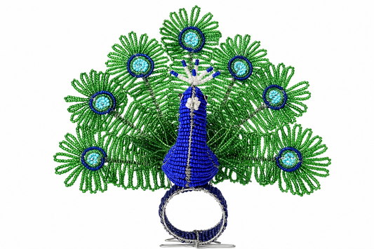 Peacock Napkin ring