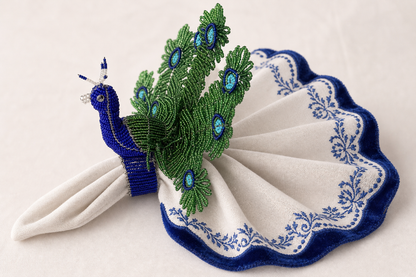 Peacock Napkin ring