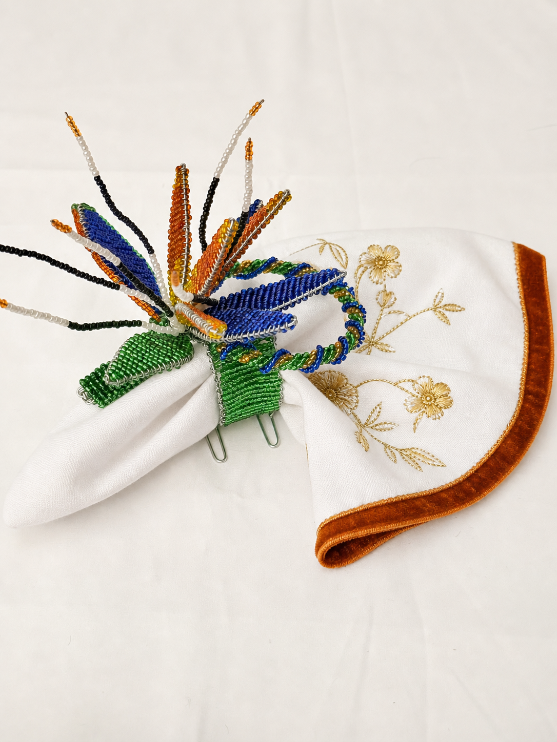 Bird of Paradise Napkin ring