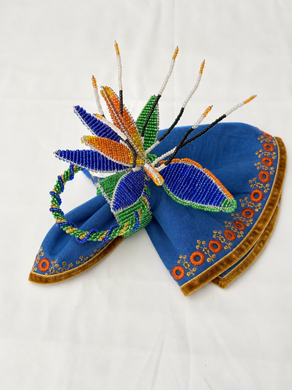 Bird of Paradise Napkin ring