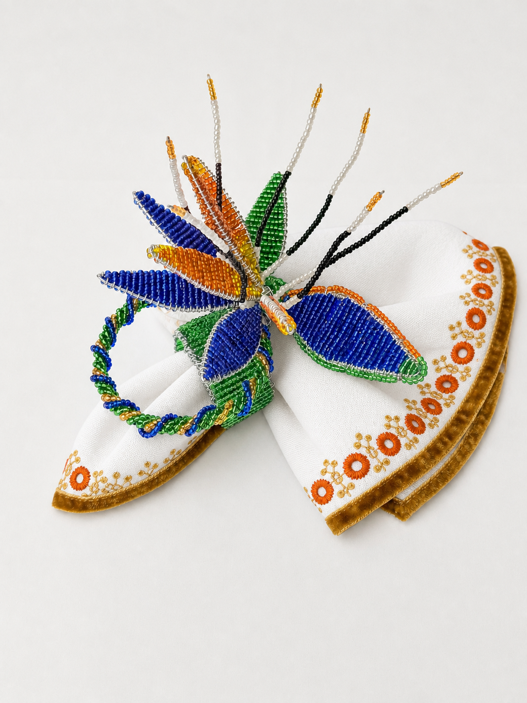 Bird of Paradise Napkin ring