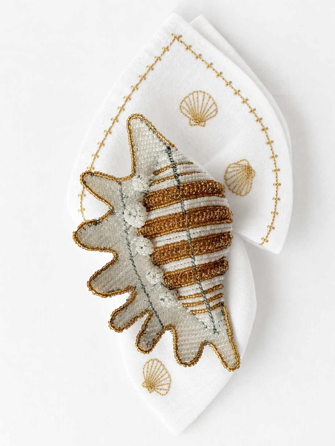 Conch Shell Napkin ring