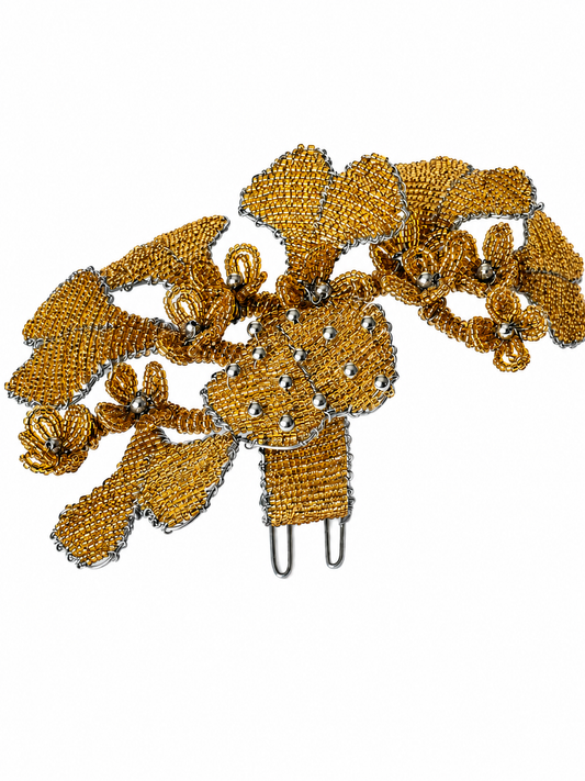 Champagne Bloom Napkin ring