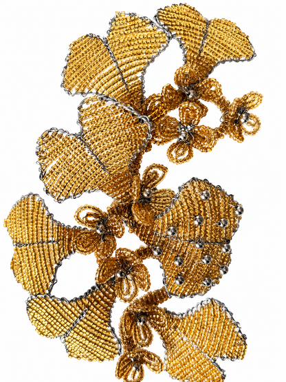 Champagne Bloom Napkin ring