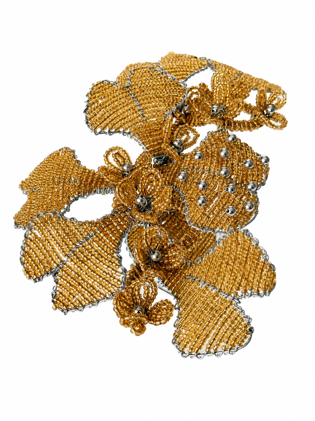 Champagne Bloom Napkin ring