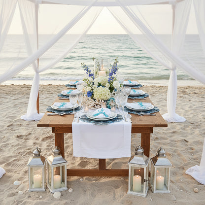 Surf Beaded Placemat , Set of 2