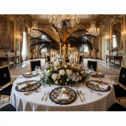 Twisted Shells Beaded Placemat , Set of 2