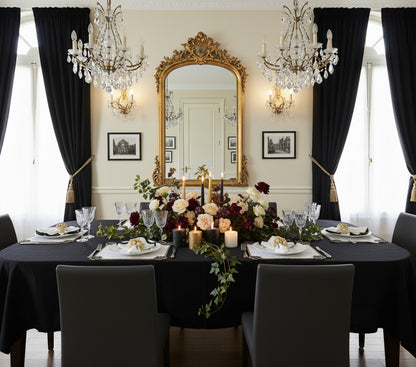 Fleur-de-lis Beaded placemat, Set of 2