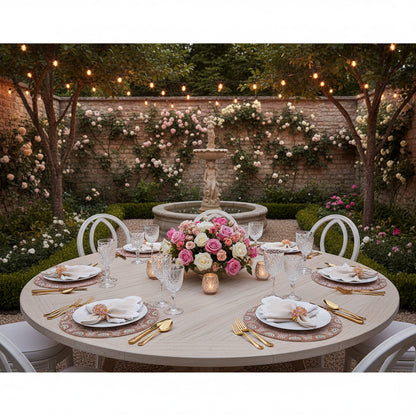 Sunblush Beaded Placemat , Set of 2