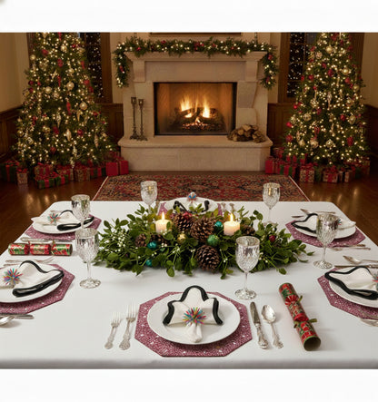 Starstruck Beaded Placemat , Set of 2