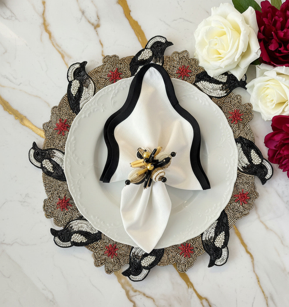 Tweety Pie Beaded placemat, Set of 2