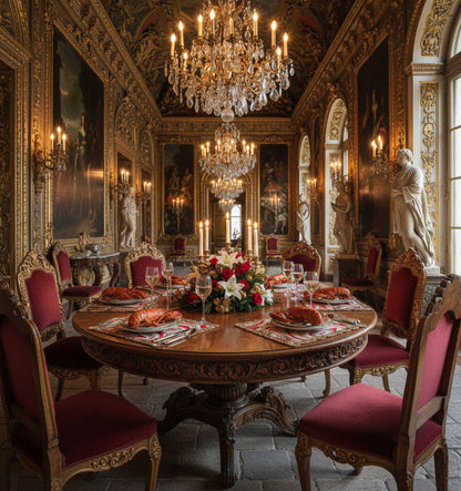 Abstract Beaded Placemat , Set of 2