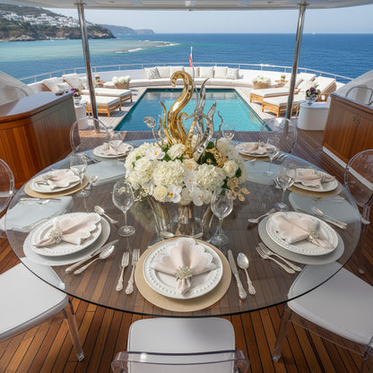 Sparkle Reversible Placemat in Silver & Gold, Set of 4