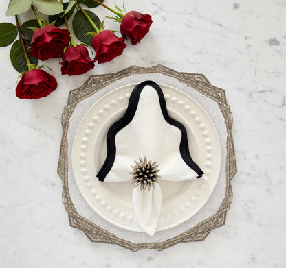 Amalfi Beaded Placemat , Set of 2