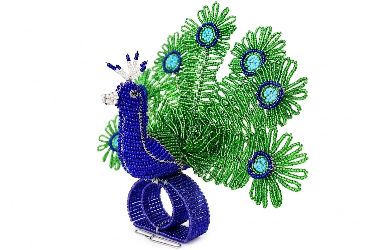 Peacock Napkin ring