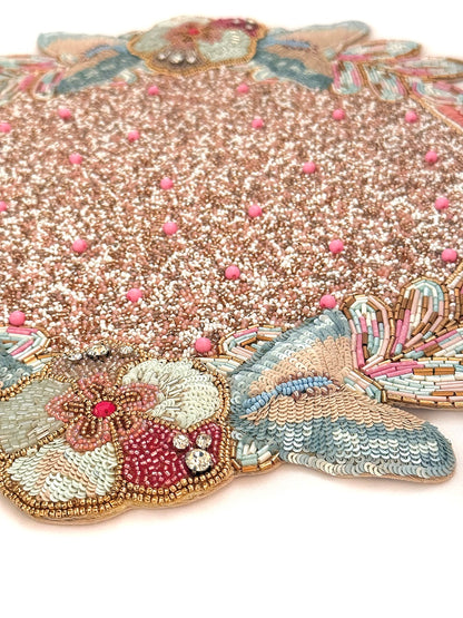 Butterfly Garden Beaded placemat, 1 piece