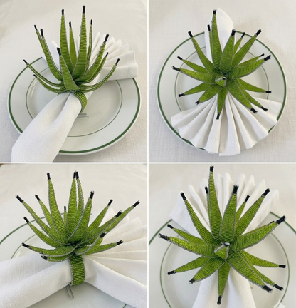 Aloe Napkin ring